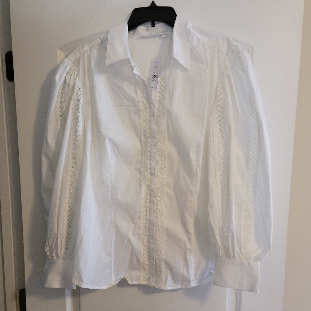 White Lace Blouse